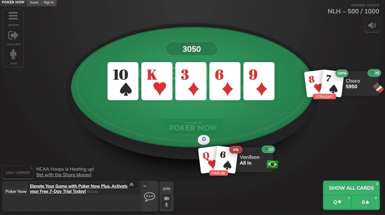 Poker Season Highlight - Full House