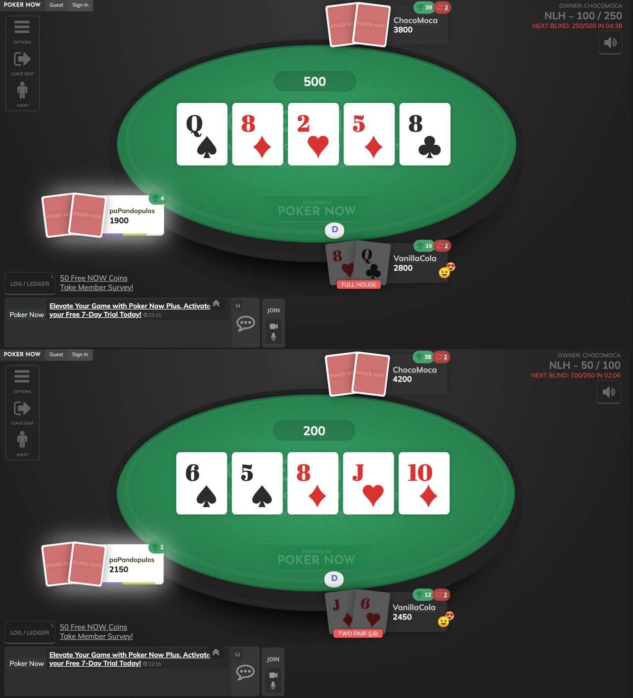 Poker Season Highlight - Full House